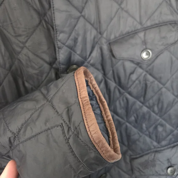 Barbour Jacket Beacon Sports Quilted Dept B Captain Phillips - Picture 8 of 16